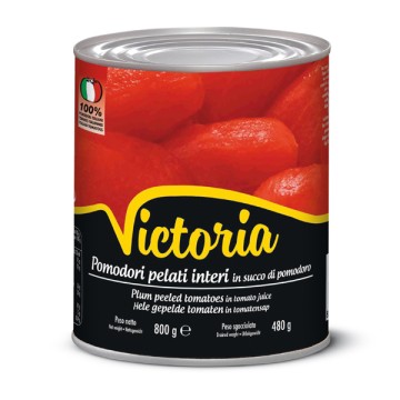 TOMATE PELEE VICTORIA 4/4 X 12