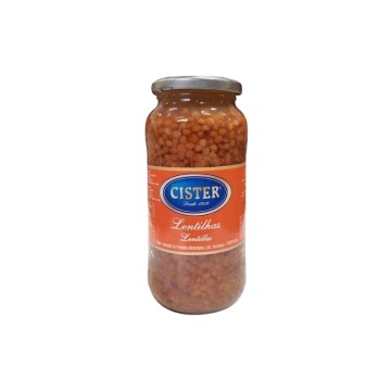CISTER LENTILLE BOCAL 540GR