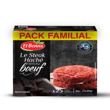 EL BENNA STEAK PUR BOEUF 2KG