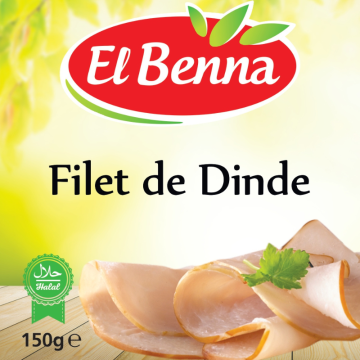 EL BENNA FILET DE DINDE 150GR