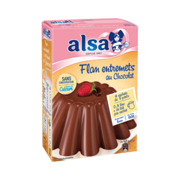 ALSA FLAN CHOCOLAT 45GR