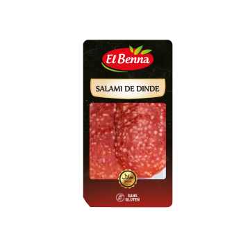 EL BENNA SALAMI DE DINDE 80GR