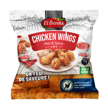 EL BENNA CHICKEN WINGS HOT...