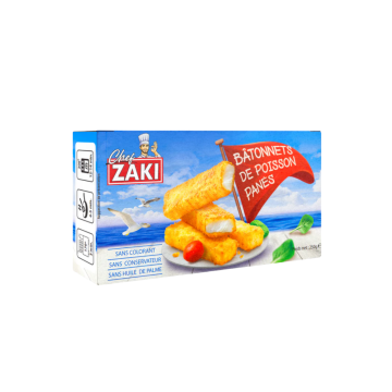 CHEF ZAKI POISSONS PANÉS 250GR