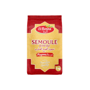 EL BENNA SEMOULE MOYENNE 1KG
